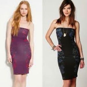 NWT❣️ FREE PEOPLE Convertible Bodycon Dress, Midnight blue